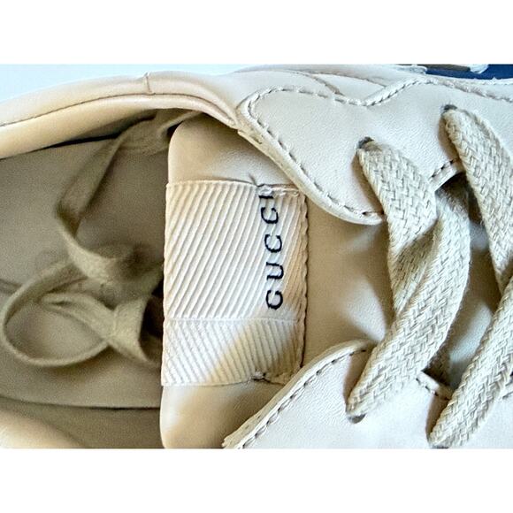 Gucci Men’s Dali Soft GG Ivory Leather Sneakers 13 US (Gucci 12.5) IT 757857 NIB main image 12